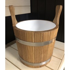 Koka ķipis bez vāka 12 l, ozols